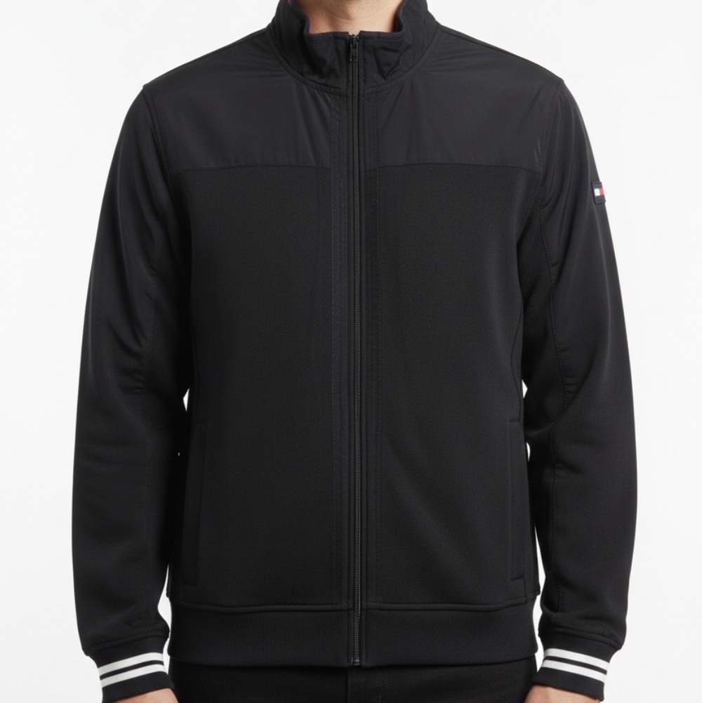 Tommy Hilfiger Men's Black Color Jacket Size XXL / 2XL